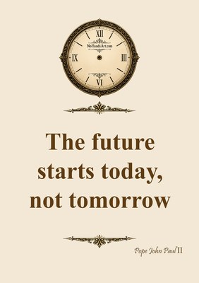 The Future Starts Today poster
